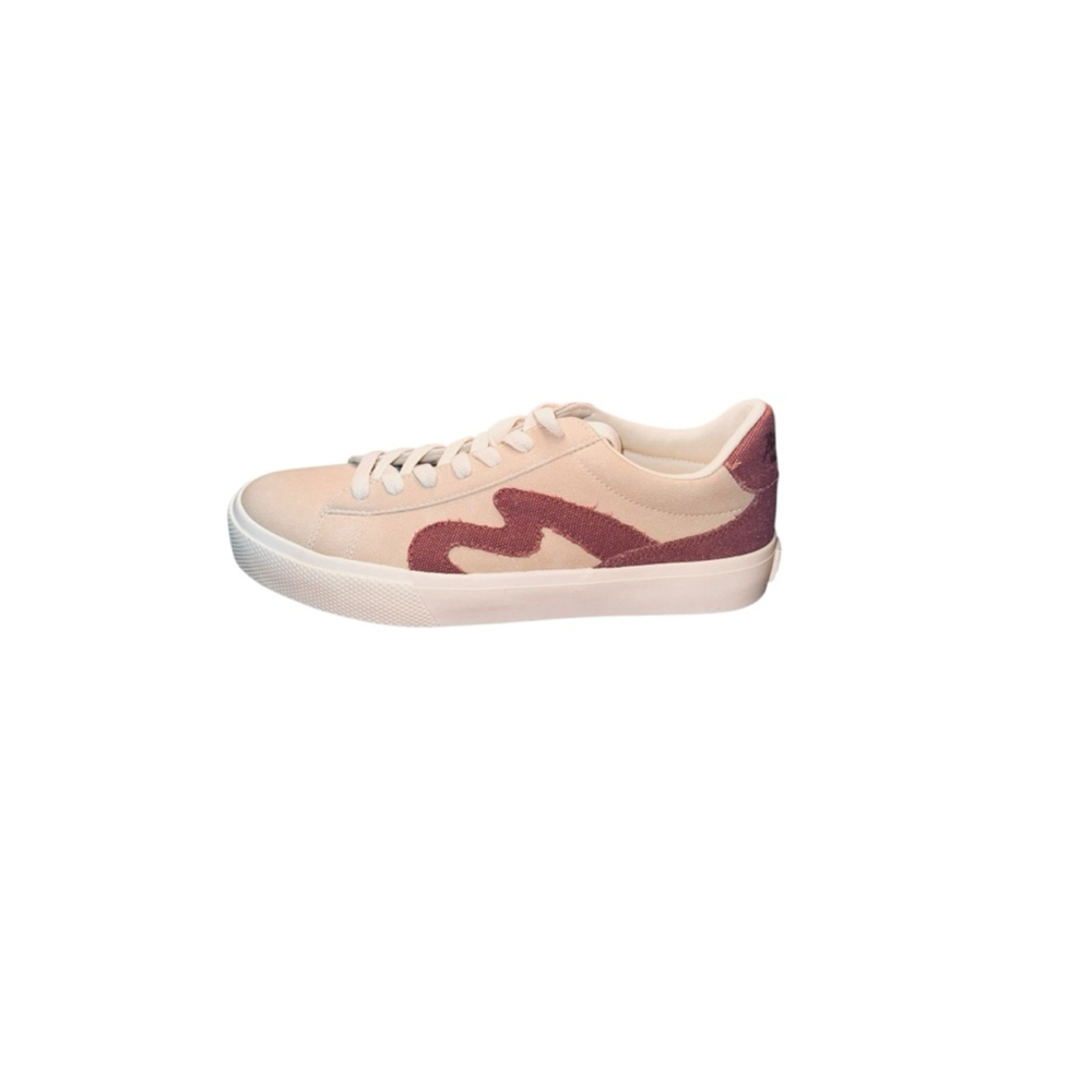 Women's blowfish Malibu VICE Beige caramel Canvas Sneakers Size 7.5